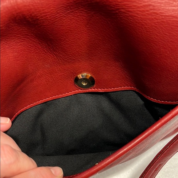 COACH Red Leather Shoulder Bag - Picture 4 of 16